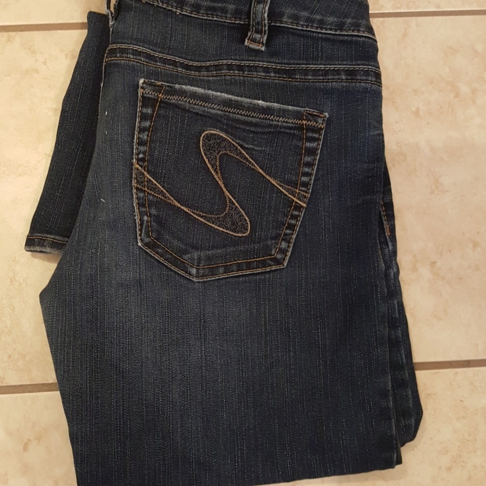 Silver jeans